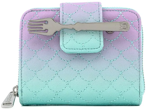 Portefeuille zippé Ecailles Ombrées Loungefly