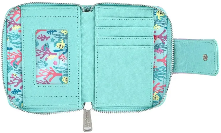 Portefeuille zippé Ecailles Ombrées Loungefly