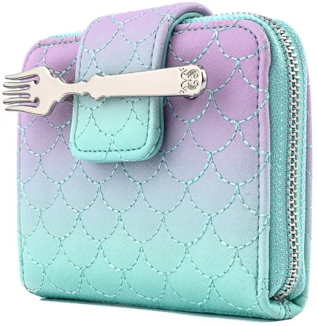 Portefeuille zippé Ecailles Ombrées Loungefly