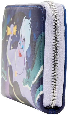Portefeuille zippé Antre d&#039;Ursula Glow Loungefly