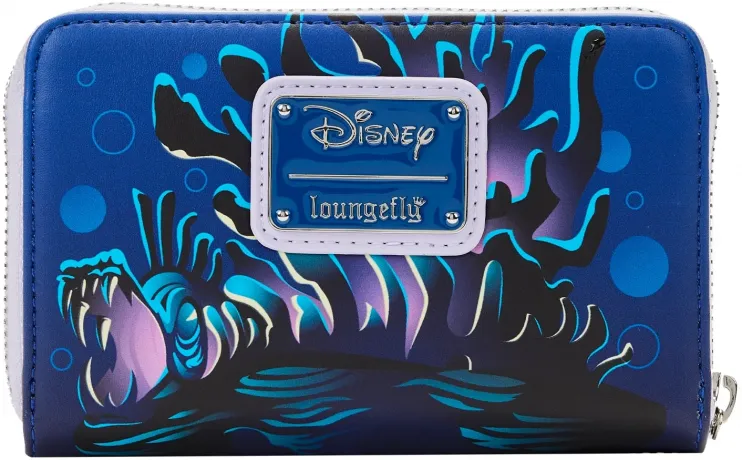 Portefeuille zippé Antre d&#039;Ursula Glow Loungefly