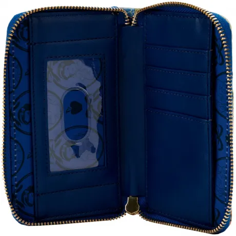 Portefeuille zippé La Princesse et la Grenouille Dr. Facilier Lenticulaire Loungefly