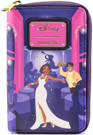 Portefeuille zippé La Princesse et la Grenouille Tiana&#039;s Palace Loungefly