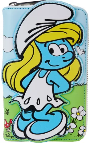 Portefeuille zippé La Schtroumpfette Cosplay Loungefly