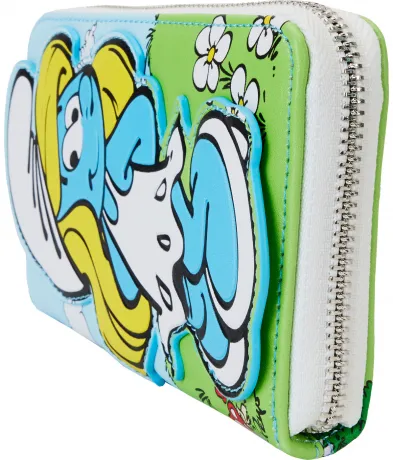 Portefeuille zippé La Schtroumpfette Cosplay Loungefly