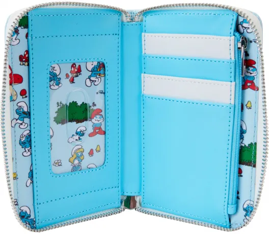 Portefeuille zippé La Schtroumpfette Cosplay Loungefly