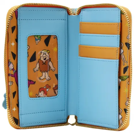 Portefeuille zippé La Voiture des Pierrafeu Loungefly