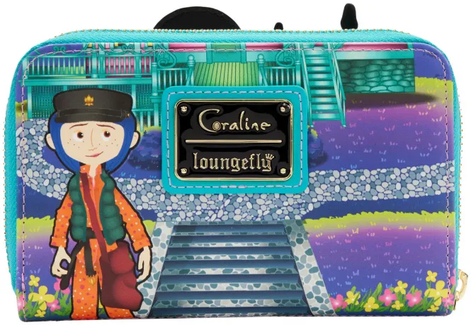 Portefeuille zippé Laika Coraline Maison Loungefly