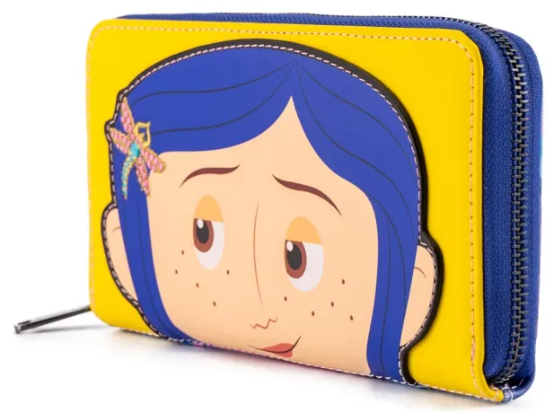 Portefeuille zippé Laika Coraline Imperméable Cosplay Loungefly