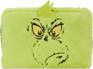 Portefeuille zippé Le Grinch Peluche Cosplay Glow Loungefly