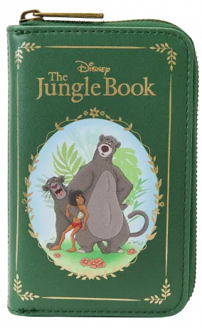 Portefeuille zippé Livre Classique Le Livre de la Jungle Loungefly