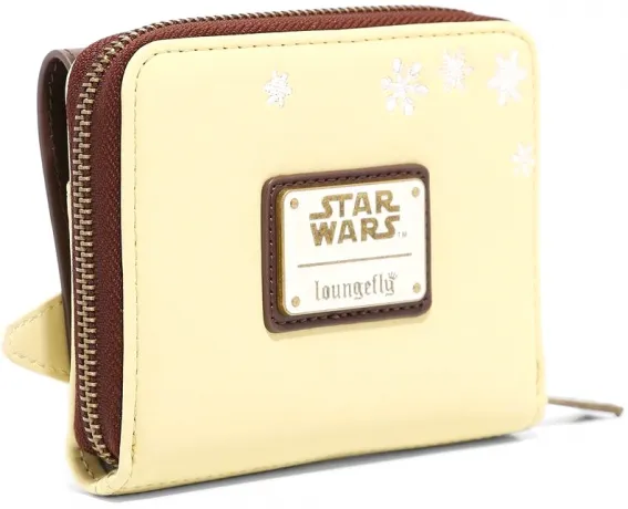 Portefeuille zippé Le Mandalorien Grogu Noël Cosplay Loungefly