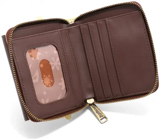 Portefeuille zippé Le Mandalorien Grogu Noël Cosplay Loungefly