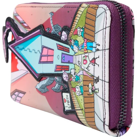 Portefeuille zippé Le Repaire Secret Loungefly