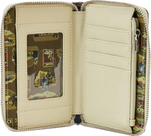 Portefeuille zippé  Le Retour du Jedi Palais de Jabba Scènes Loungefly