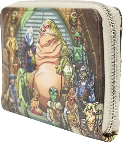 Portefeuille zippé  Le Retour du Jedi Palais de Jabba Scènes Loungefly