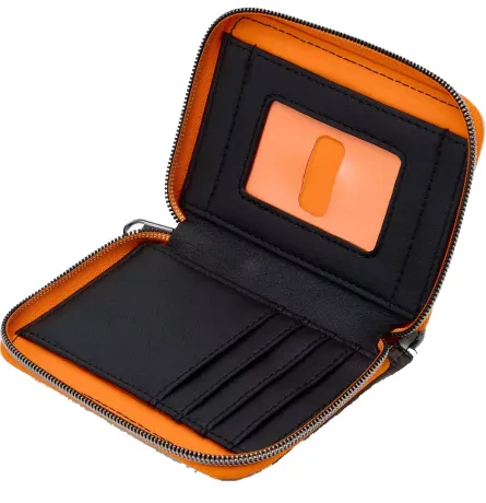 Portefeuille zippé le Roi des Citrouilles Loungefly