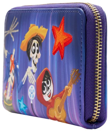 Portefeuille zippé Le Spectacle de Miguel et Hector Loungefly