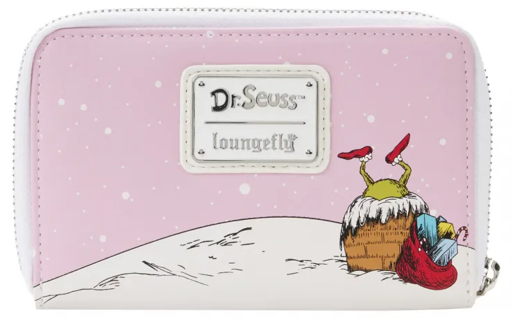 Portefeuille zippé Le Traineau du Grinch Loungefly