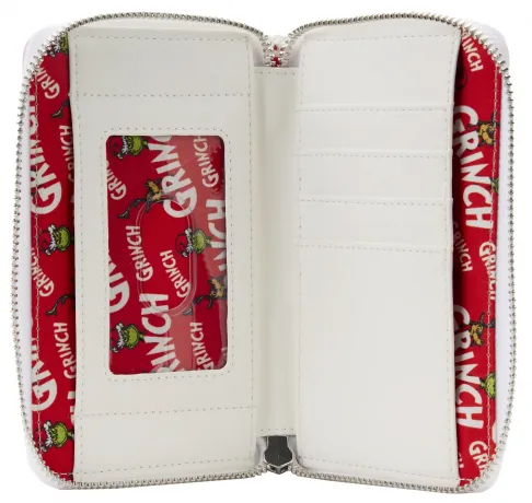 Portefeuille zippé Le Traineau du Grinch Loungefly