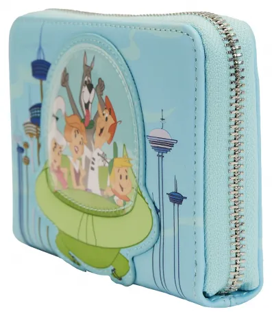 Portefeuille zippé Le Vaisseau des Jetson Loungefly