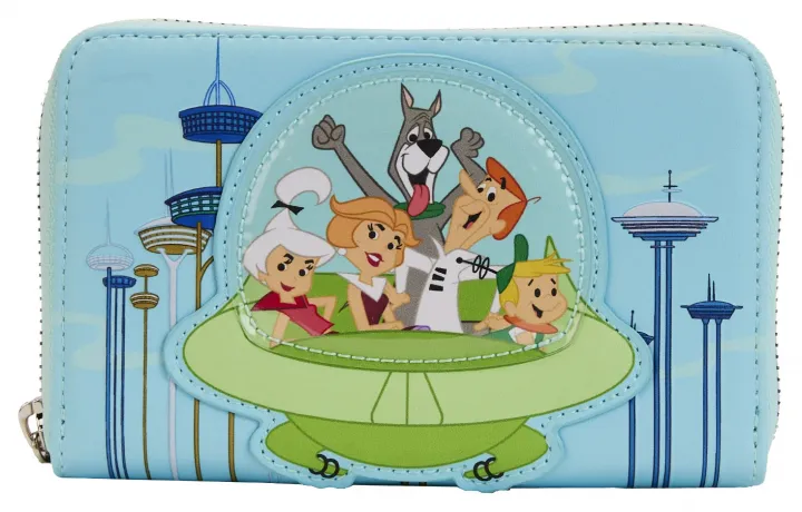 Portefeuille zippé Le Vaisseau des Jetson Loungefly