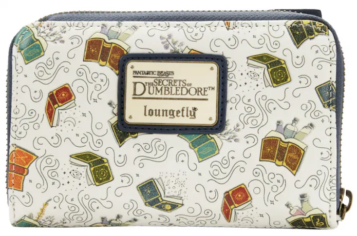 Portefeuille zippé Livres Magiques Les Animaux Fantastiques Loungefly