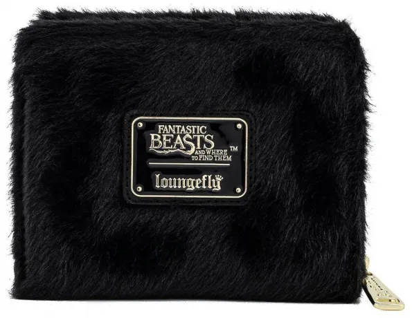 Portefeuille zippé Les Animaux Fantastiques Peluche Niffleur Loungefly