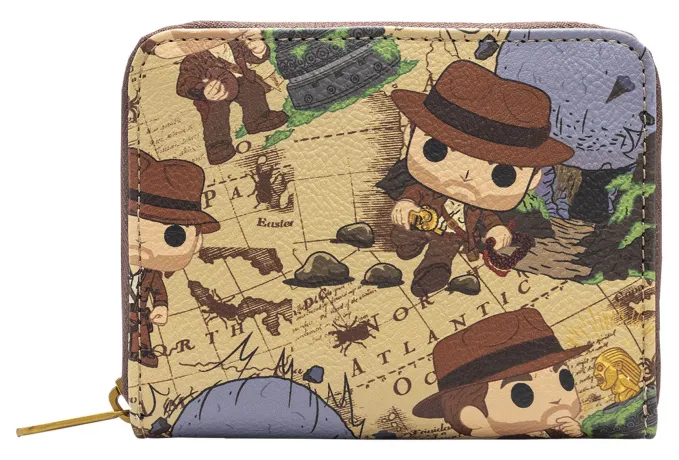 Portefeuille zippé Les Aventuriers de l&#039;Arche Perdue Pop! by Loungefly Loungefly