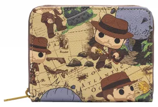 Portefeuille zippé Les Aventuriers de l&#039;Arche Perdue Pop! by Loungefly Loungefly