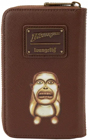 Portefeuille zippé Les Aventuriers de l&#039;Arche Perdue Scène Loungefly