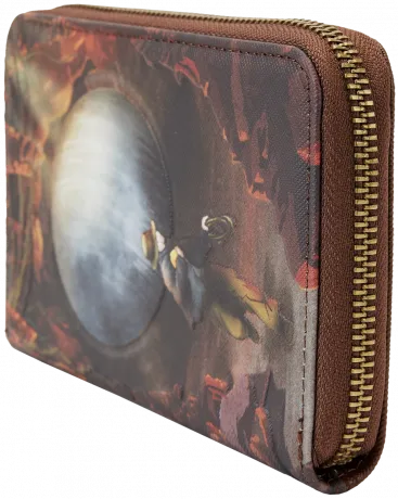 Portefeuille zippé Les Aventuriers de l&#039;Arche Perdue Scène Loungefly