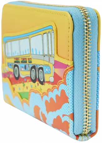 Portefeuille zippé Magical Mystery Tour Bus Loungefly