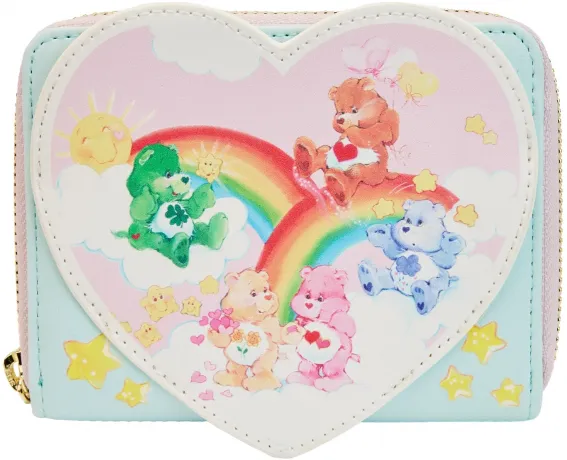 Portefeuille zippé Les Bisounours Soirée Nuage Loungefly