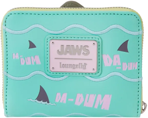 Portefeuille zippé Les Dents de la mer Glow Loungefly