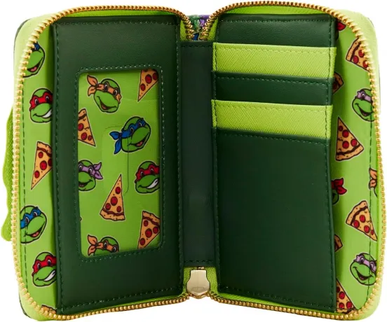 Portefeuille zippé Les Tortues Ninja Mutantes Loungefly