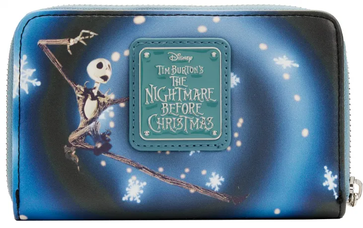 Portefeuille zippé L&#039;Étrange Noël de Monsieur Jack Scène Finale Loungefly