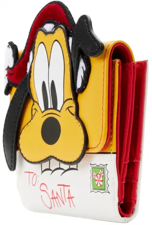 Portefeuille zippé Lettre Père Noël Pluto Cosplay Loungefly