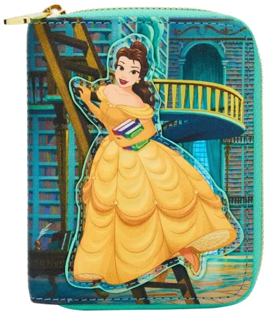 Portefeuille zippé Librairie Loungefly