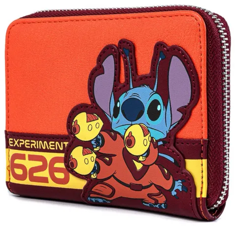 Portefeuille zippé Lilo et Stitch Expérience 626 Loungefly