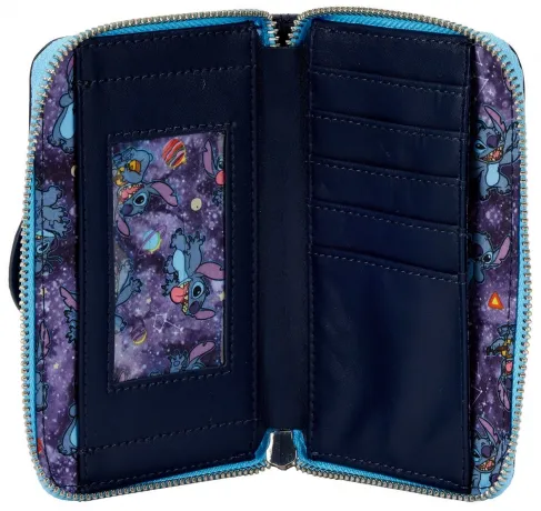 Portefeuille zippé Lilo et Stitch Aventure Spatiale Loungefly