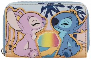 Portefeuille zippé Lilo et Stitch Snow Cone Date Night Loungefly