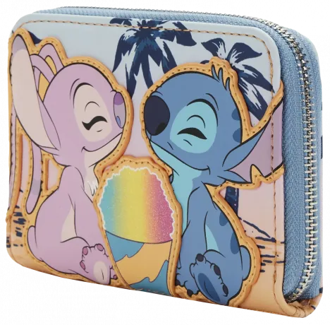 Portefeuille zippé Lilo et Stitch Snow Cone Date Night Loungefly