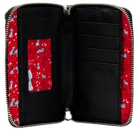 Portefeuille zippé Livre Classique Les 101 Dalmatiens Loungefly