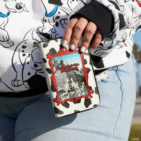 Portefeuille zippé Livre Classique Les 101 Dalmatiens Loungefly