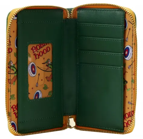 Portefeuille zippé Livre Classique Robin des Bois Loungefly