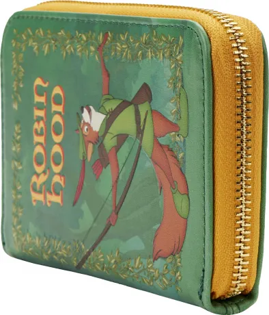 Portefeuille zippé Livre Classique Robin des Bois Loungefly