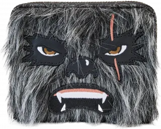 Portefeuille zippé Livre de Boba Fett Krrsantan Wookie Cosplay Loungefly