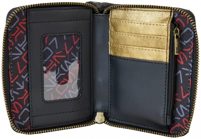 Portefeuille zippé Livre de Boba Fett Krrsantan Wookie Cosplay Loungefly