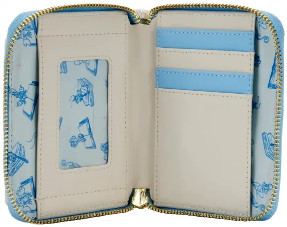 Portefeuille zippé Livres Classiques de Princesses Loungefly